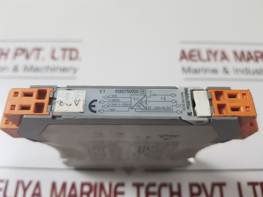 Weidmuller 8560750000 Analog Signal Isolator Waz4 Pro Dc/Dc