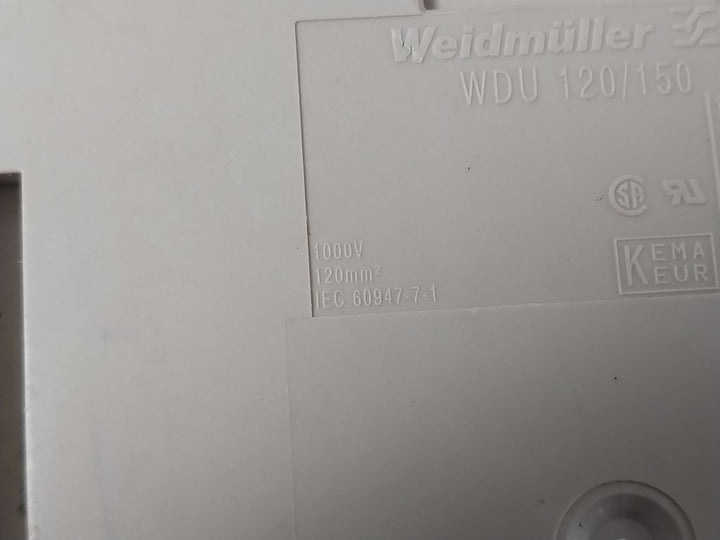 Weidmuller Wdu 120/150 Terminal Block