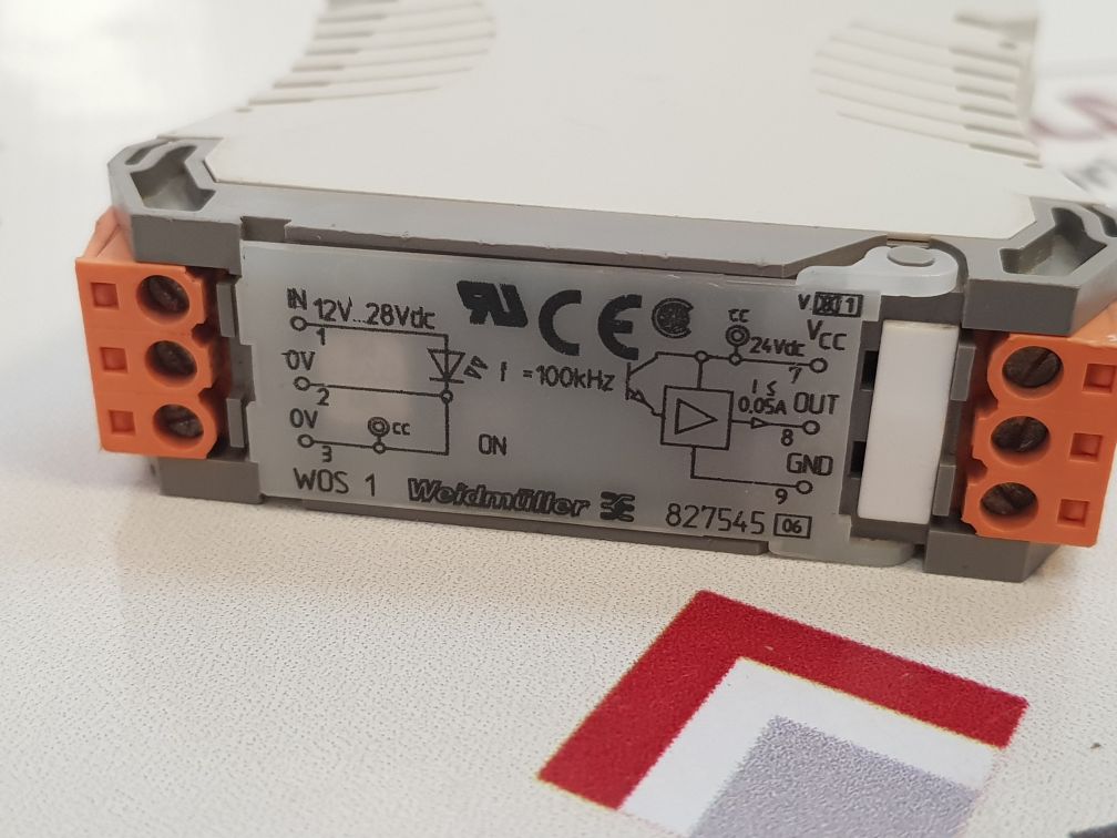 Weidmuller Wos 1 Solid State Relay 827545 06