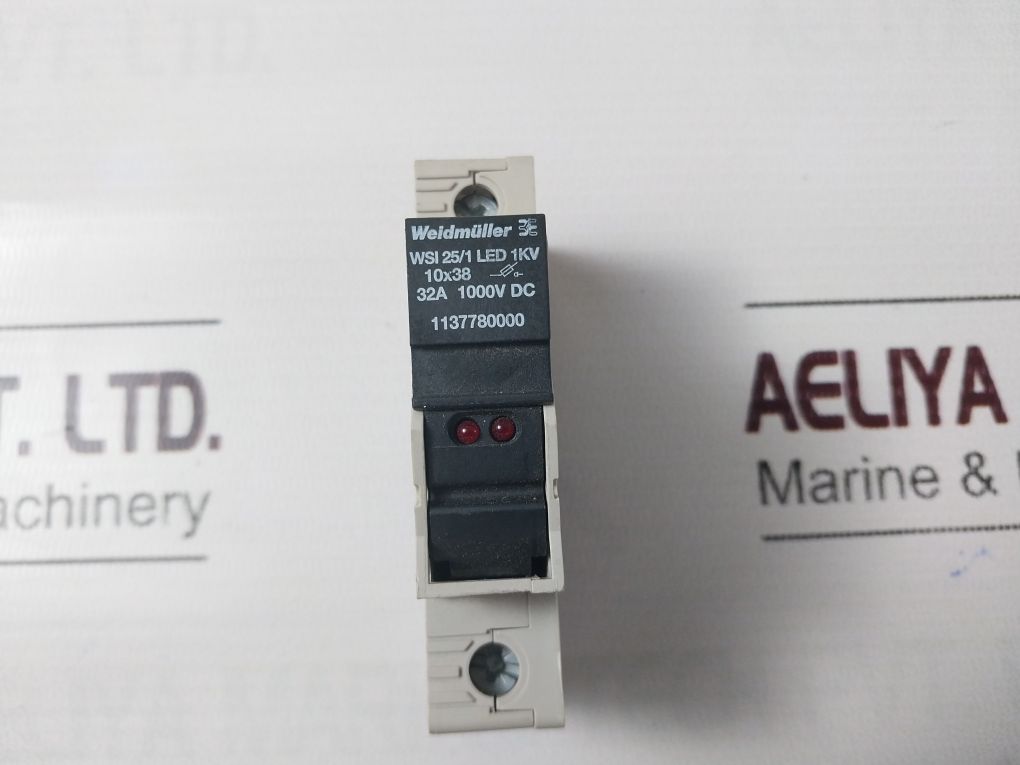Weidmuller Wsi 25/1 Led 1Kv 2-pole Fuse Terminals