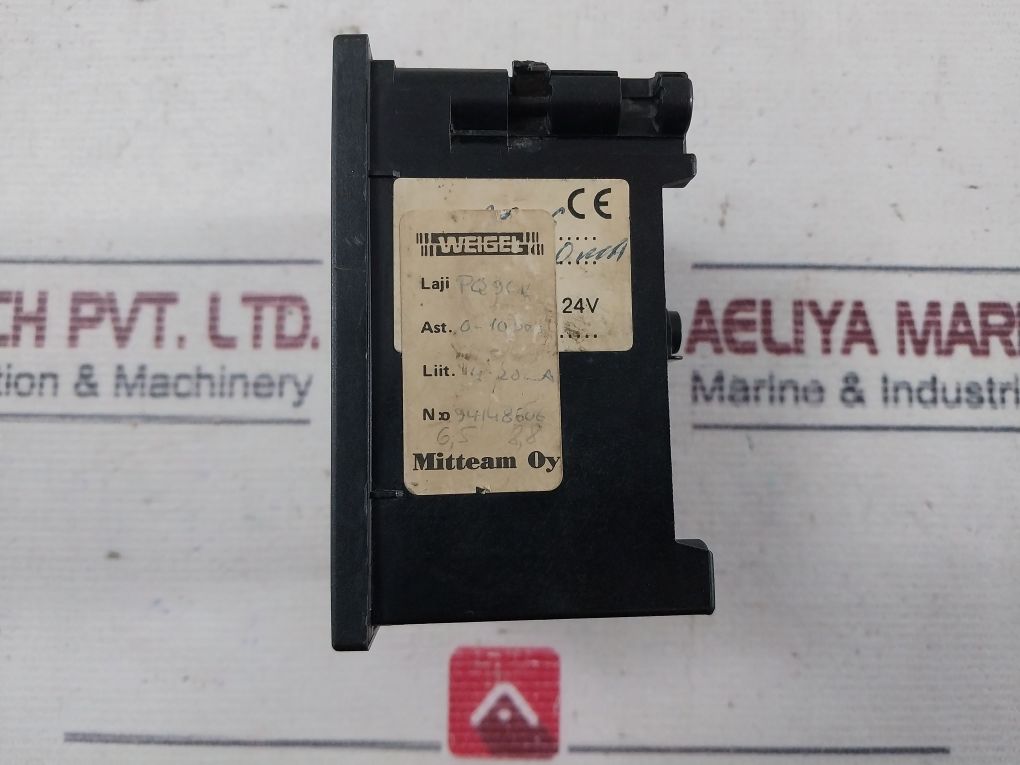 Weigel 0-10 Bar Pq96/Pq90 Analog Meter