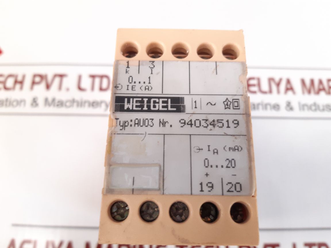 Weigel au03 relay 94034519