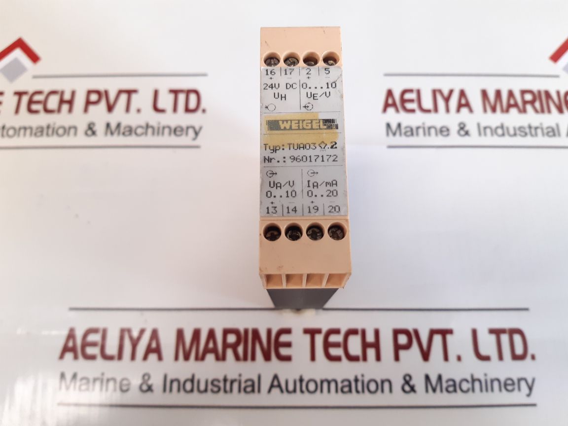 Weigel Tua03.2 Isolating Amplifier 96017172