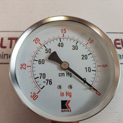 Weike -76Cmhg/-30Inhg-0 Dry Pressure Gauge