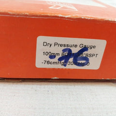 Weike -76Cmhg/-30Inhg-0 Dry Pressure Gauge
