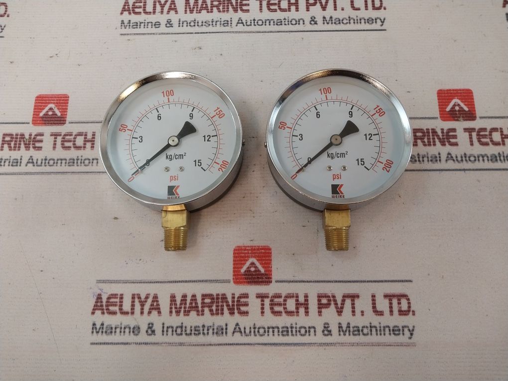 Weike 0-200 Psi Pressure Gauge