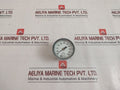 Weiss 0-200 Psi Pressure Gauge Back Panel Mount
