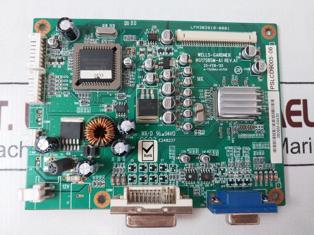 Wells-gardner Wg17Sbsm-a1 Ad-board Rev. A1