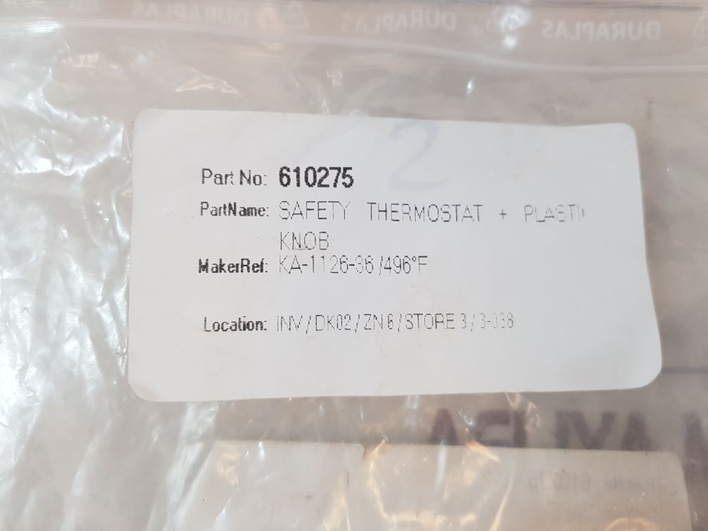 Wells ka-1126-36 thermostat