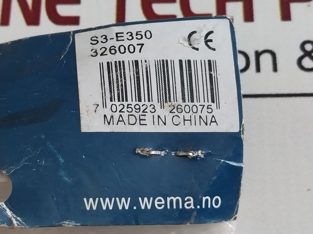 Wema S3-e350 Fuel And Water Tank Level Sensor