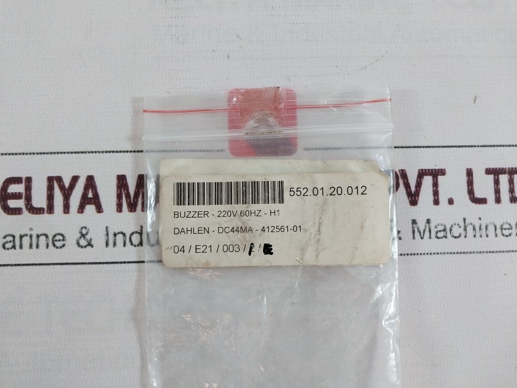 Werma 230V~15Ma Buzzer 220V 60Hz-h1