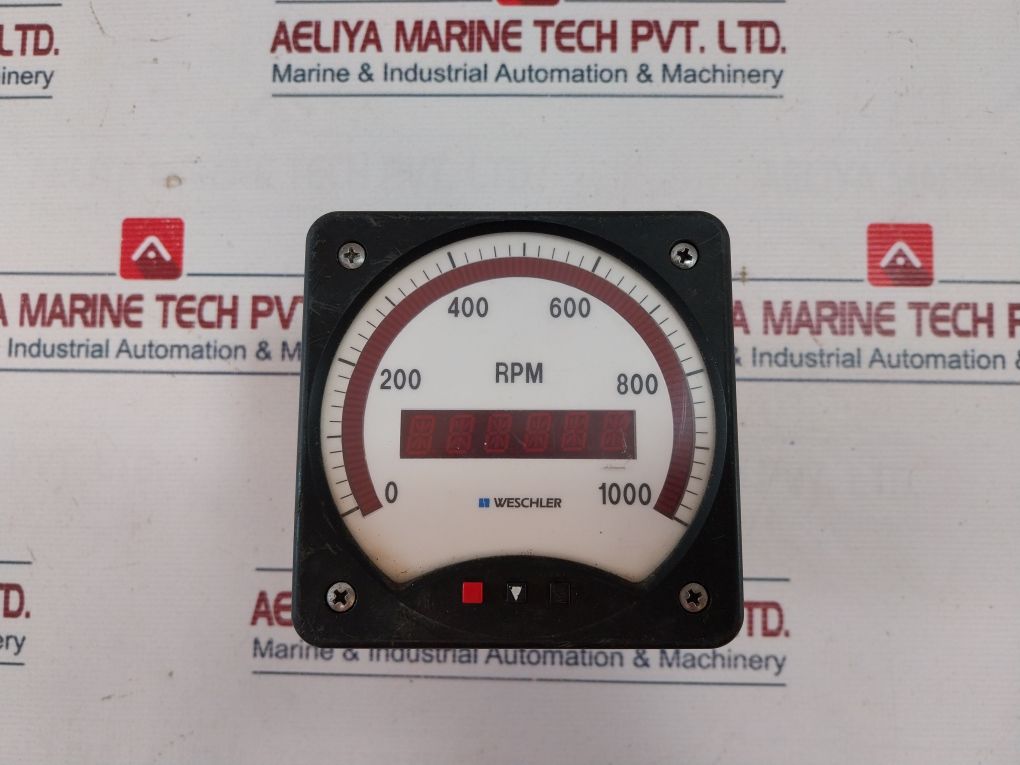 Weschler M9-8222 Rpm Meter 0-1000 Digital Display