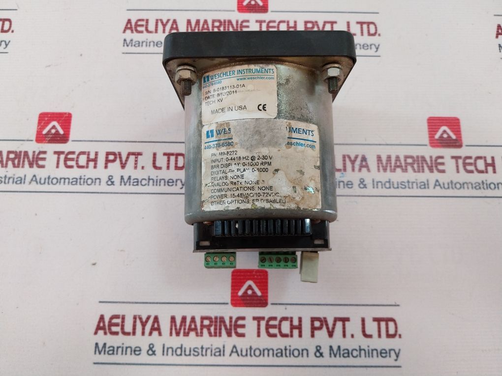 Weschler M9-8222 Rpm Meter 0-1000 Digital Display