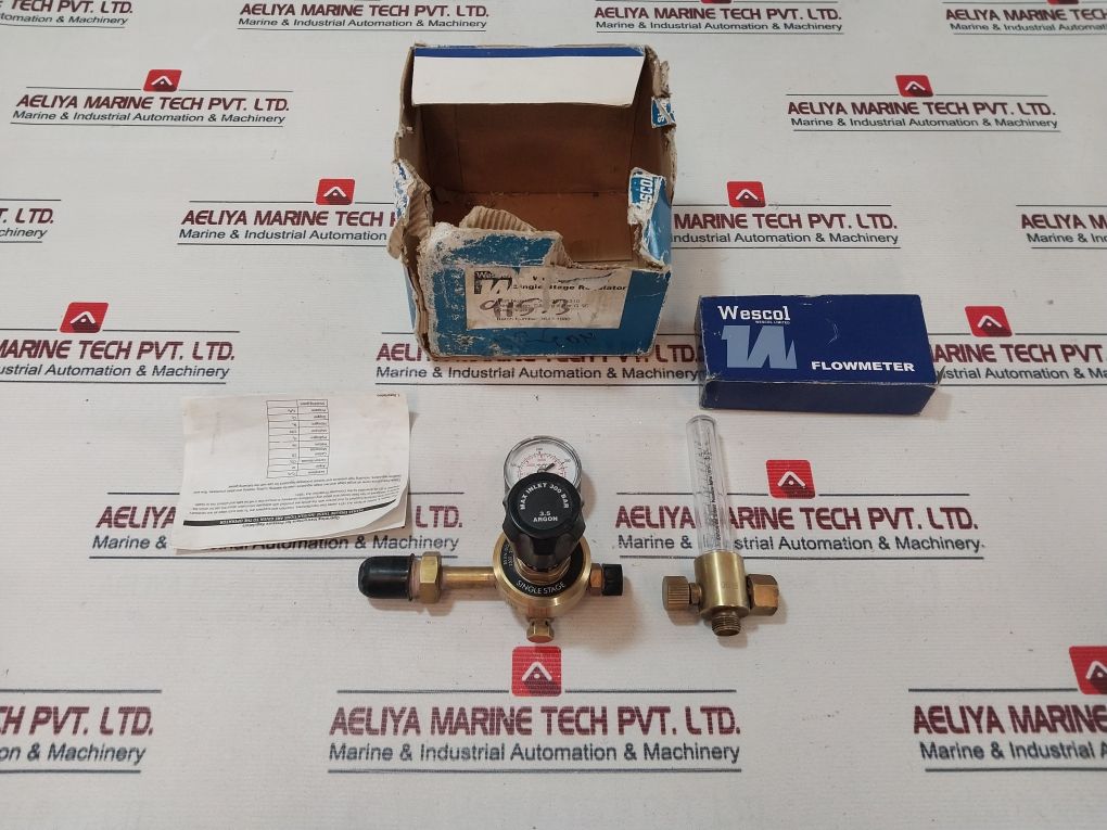 Wescol 3.5 Single Stage Regulator 0-6000 Psi