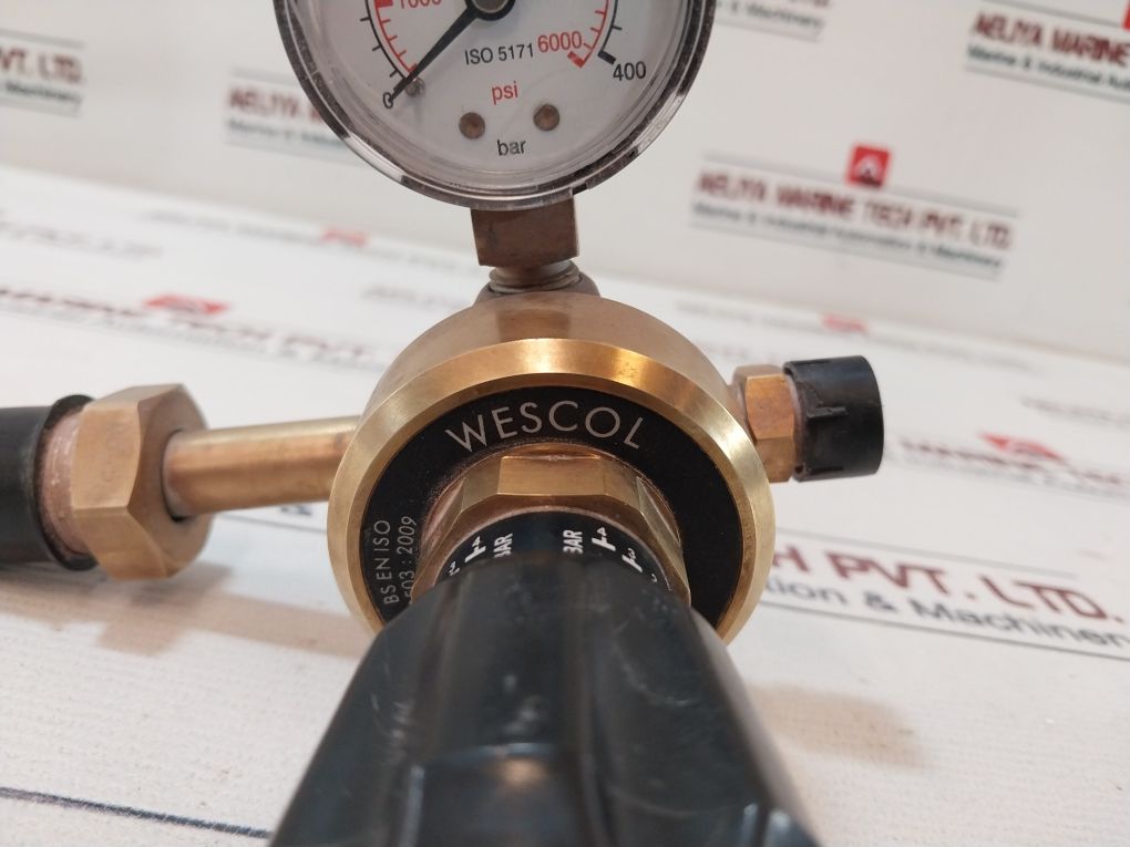 Wescol 3.5 Single Stage Regulator 0-6000 Psi