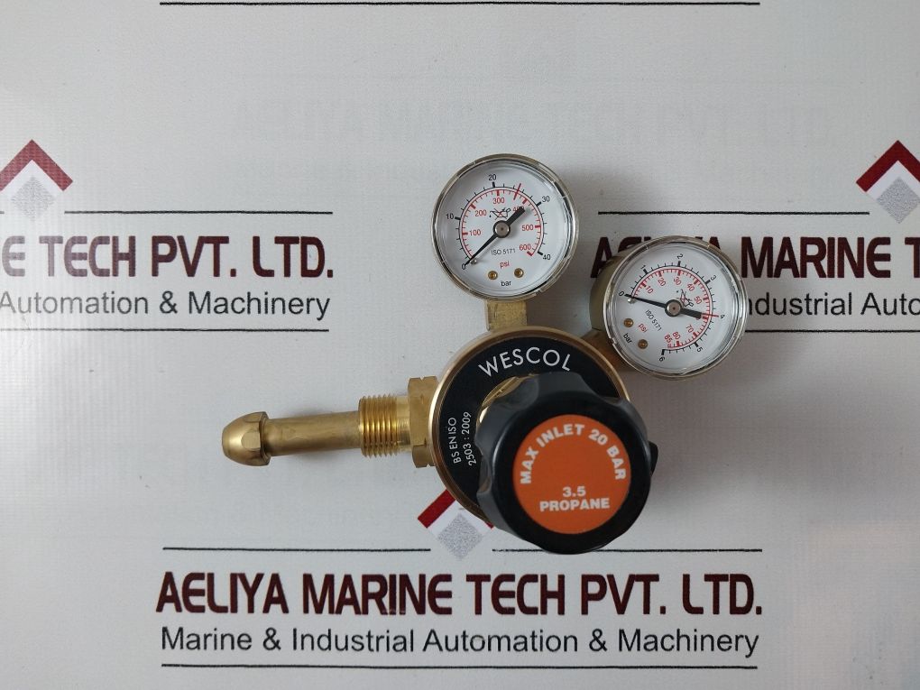 Wescol 0101-140 Single Stage Regulator Ss P 3.5 2G Se