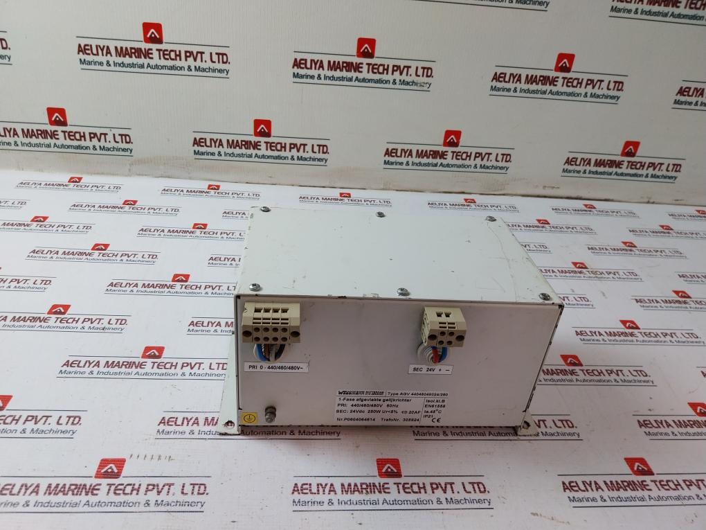 Wesemann Agv 44046048024/250 1-phase Smoothed Rectifier Ip21