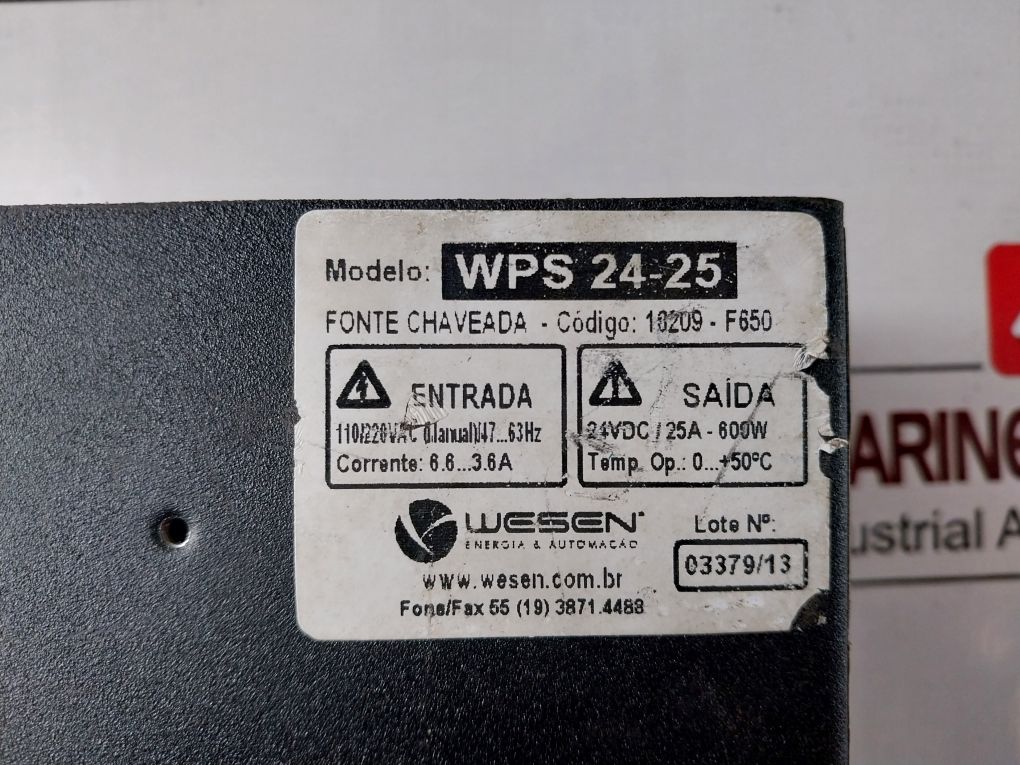 Wesen Wps 24-25 Power Supply