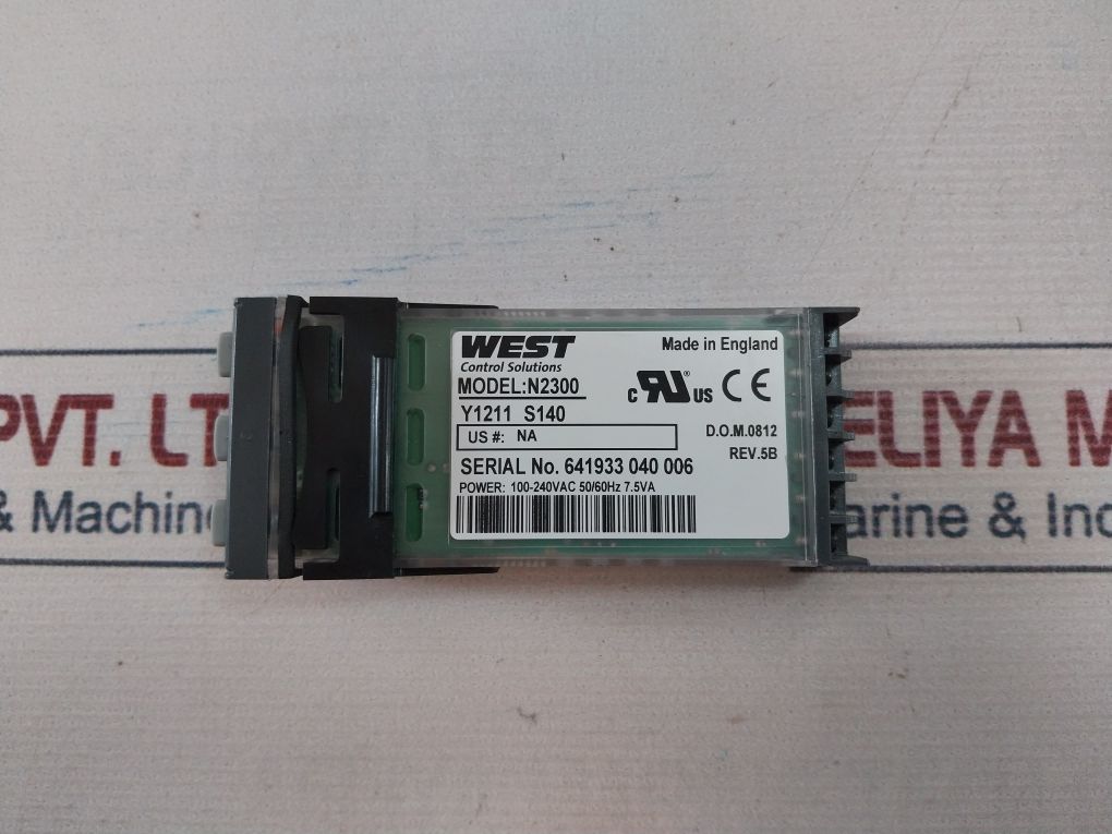 West Control Solutions N2300 Temperature Controller 100-240Vac