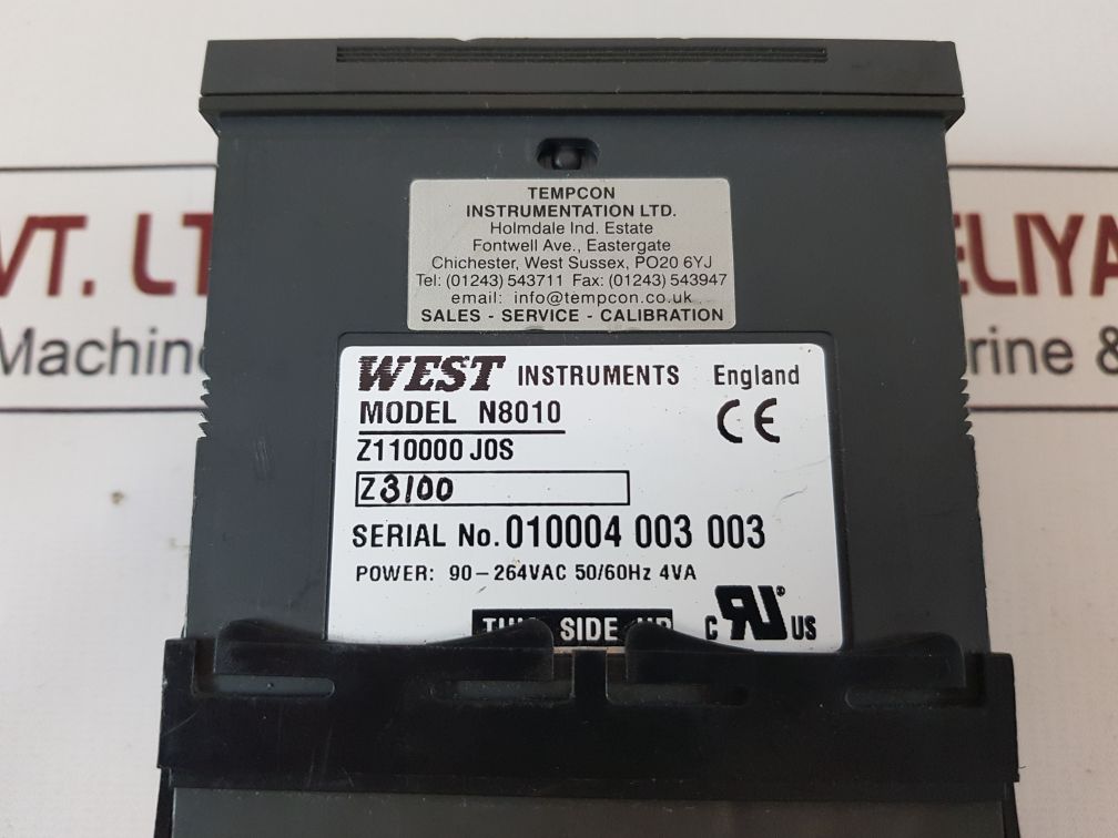West Instruments N8010 Temperature Controller Z110000 J0S
