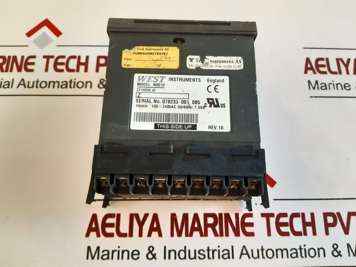 West N8010 Z210000 J0 Temperature Controller