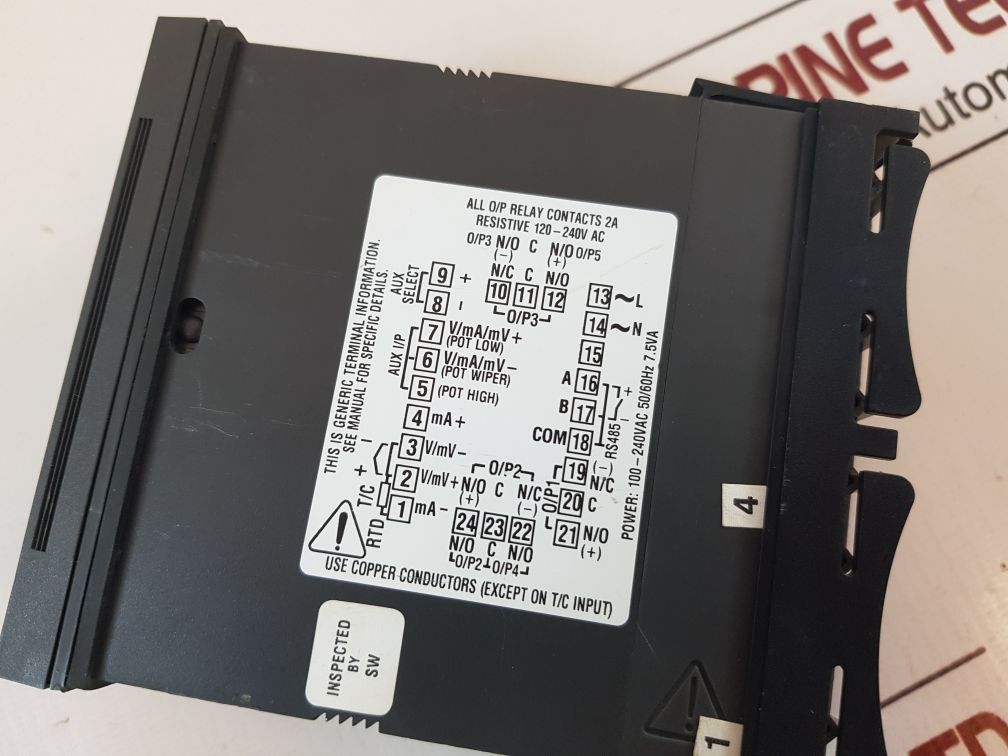 West P8010 Prl:6D Panel Meter
