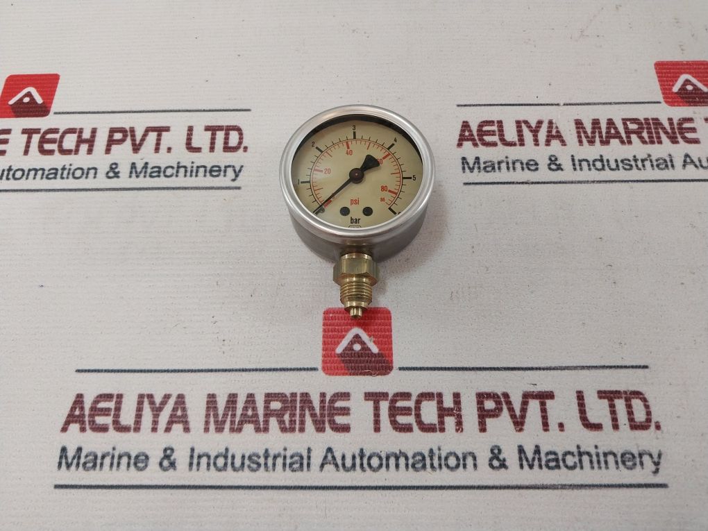 Westberg 0-86 Psi Pressure Gauge