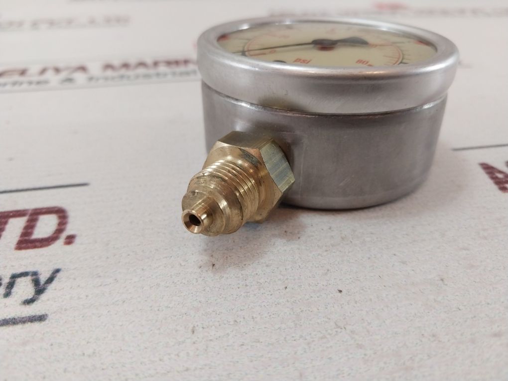 Westberg 0-86 Psi Pressure Gauge