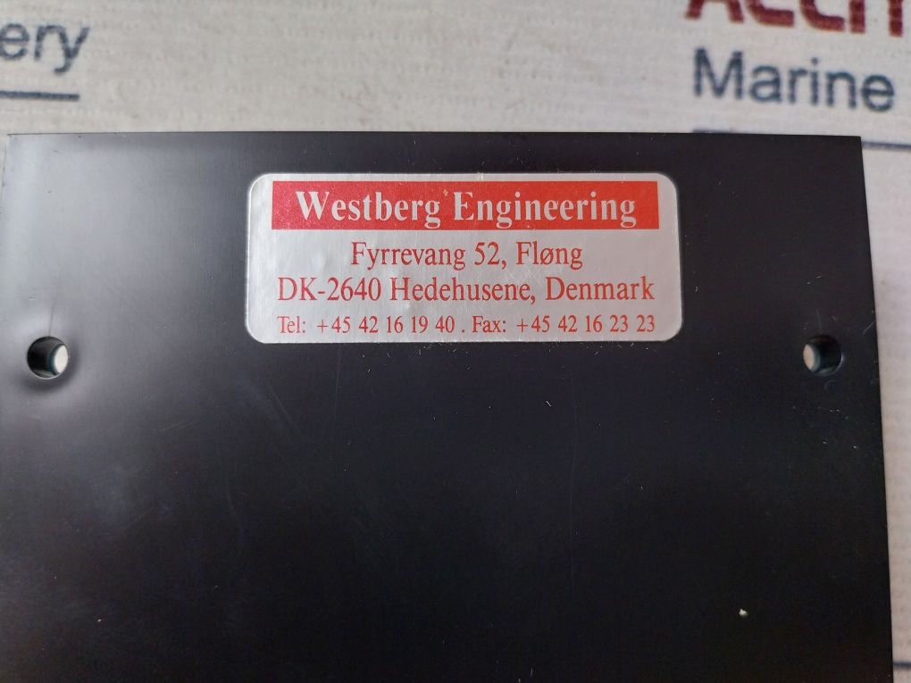 Westberg 892-007/15 Control Card