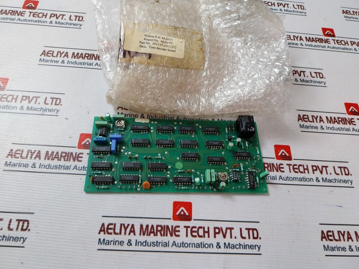 Westec 501137 (601137) Tone Decoder Board
