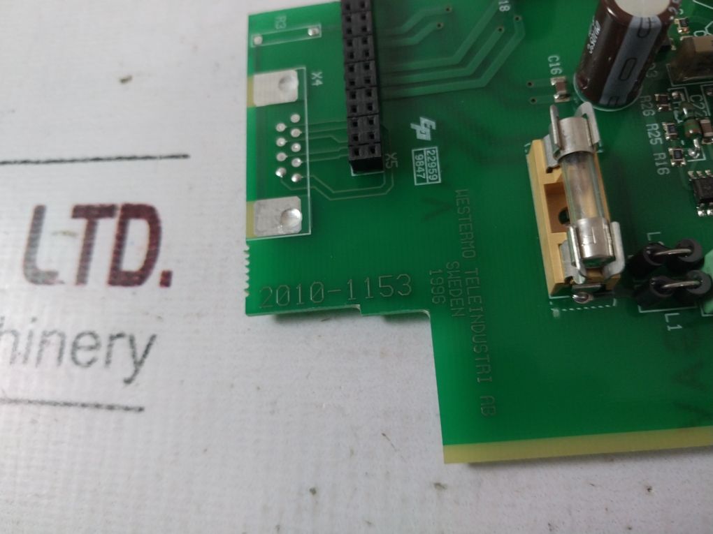 Westermo Teleindustri 2010-1153 Pcb Card