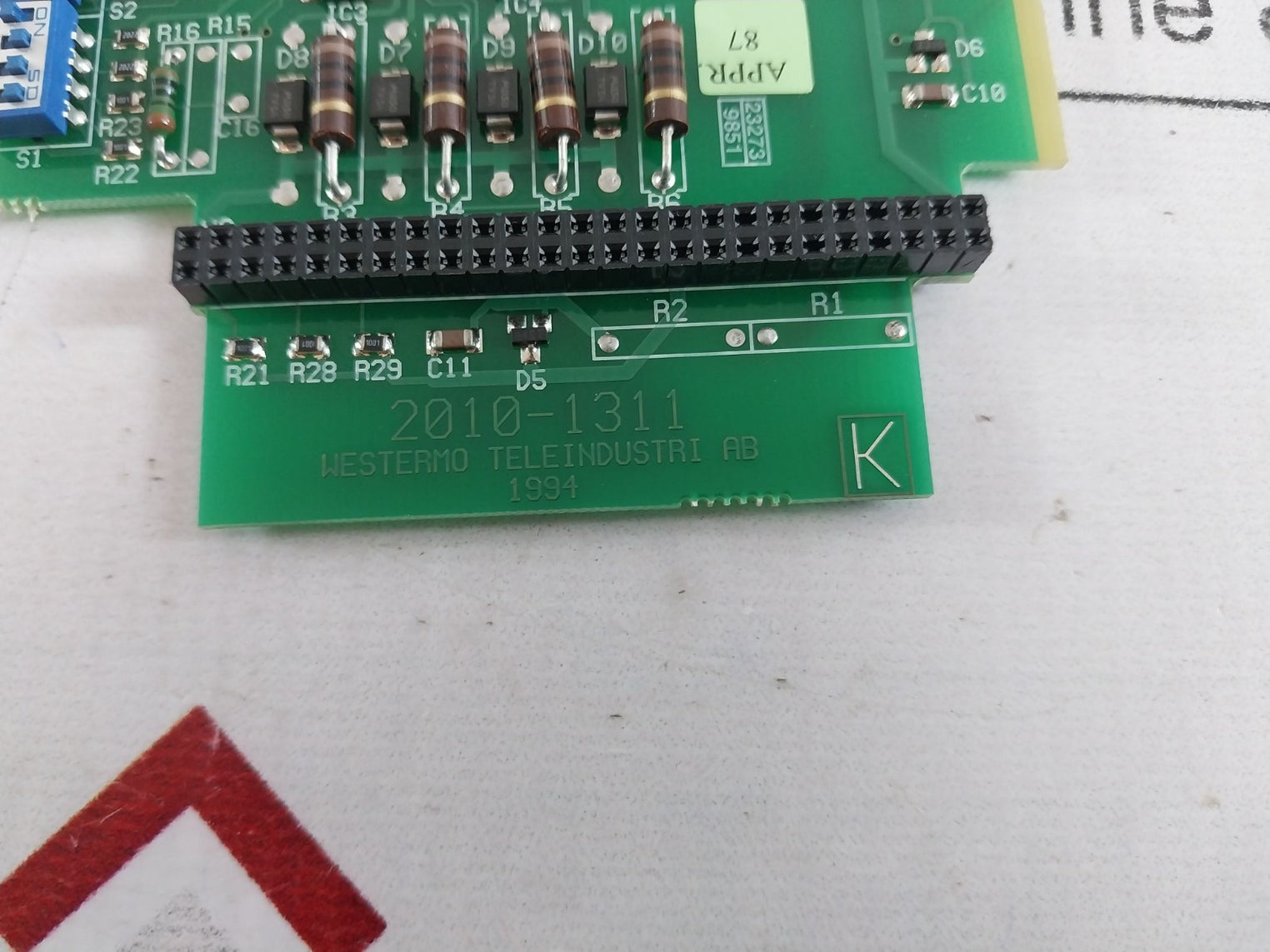 Westermo 2010-1311 Pcb Card