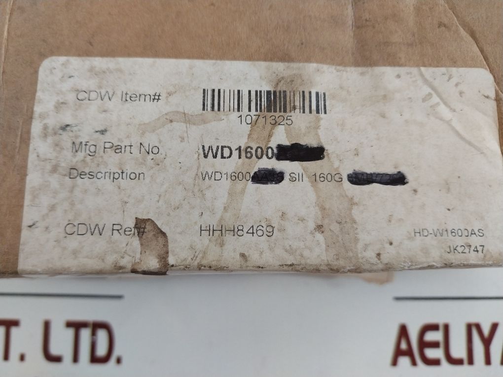 Western Digital Velociraptor Wd1600Hlfs Hard Drive