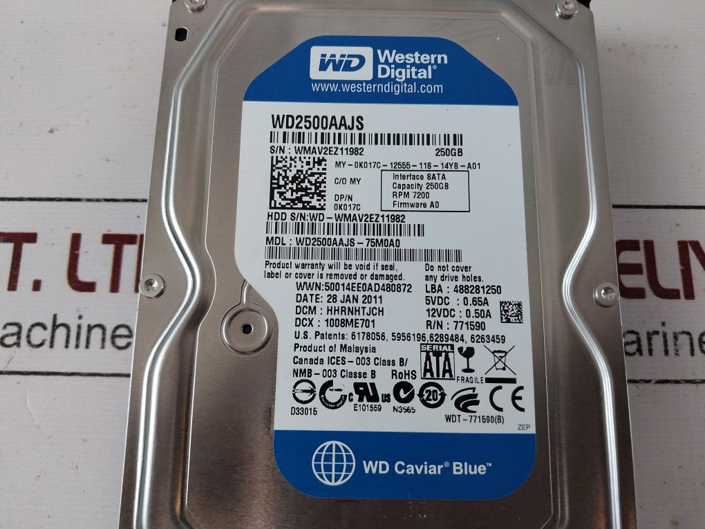 Western Digital Wd2500Aajs