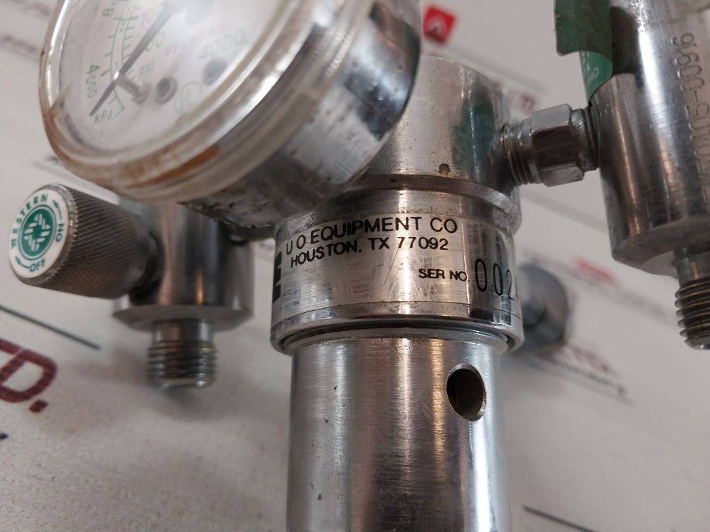 Western Medica Sa-479 Gas Regulator With Oxygen Flow Meter