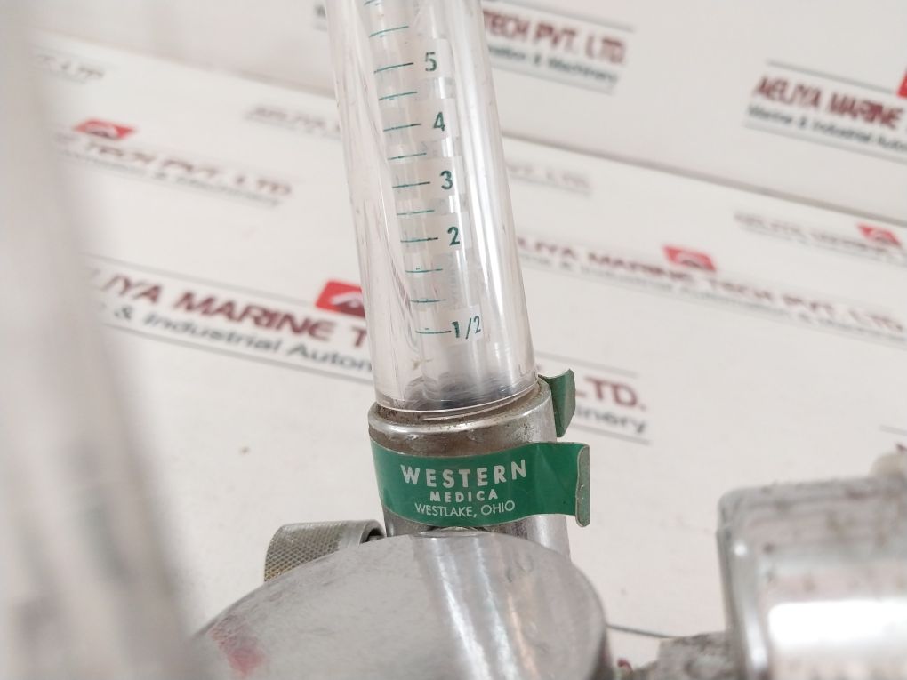 Western Medica Sa-479 Gas Regulator With Oxygen Flow Meter