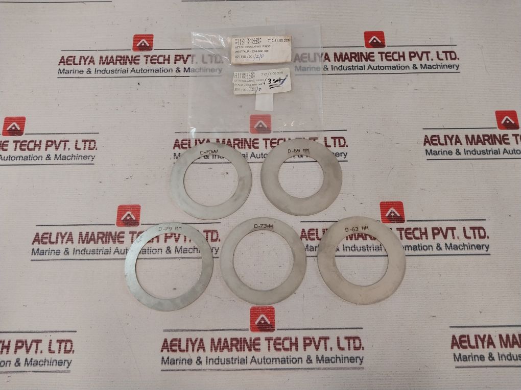 Westfalia 2059-6691-040 Set Of Regulating Rings