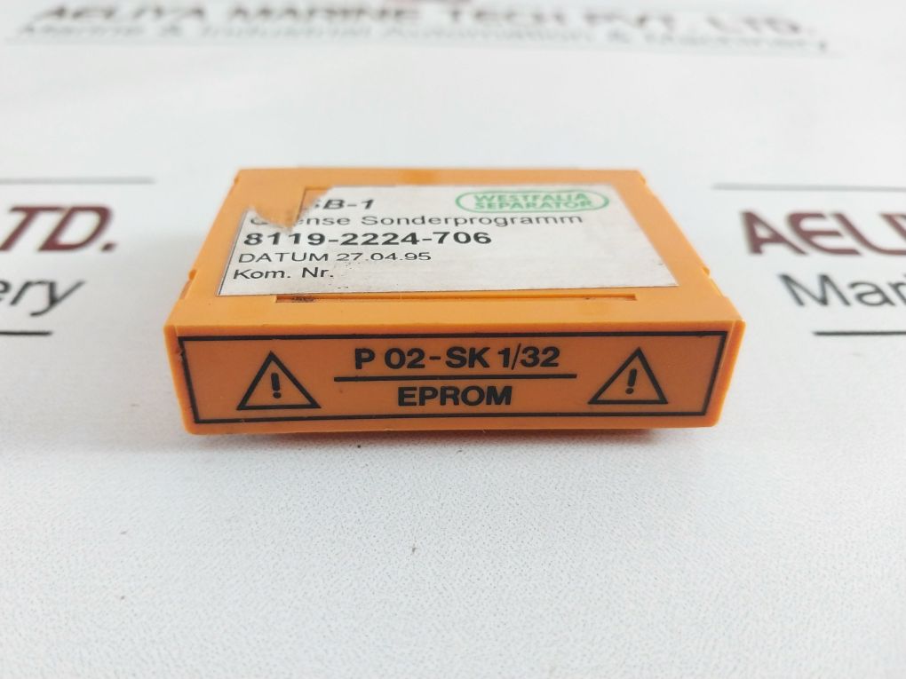 Westfalia Eprom P 02-sk 132 Program Memory
