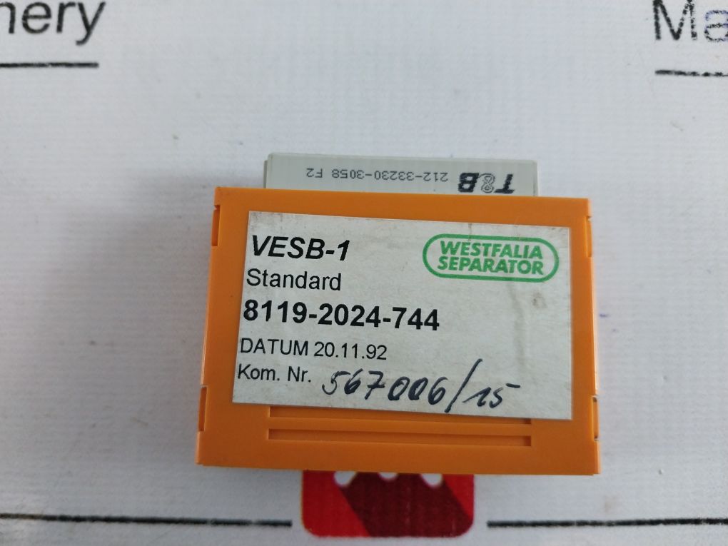Westfalia P 02-sk 1/32 Program Memory Vesb-1
