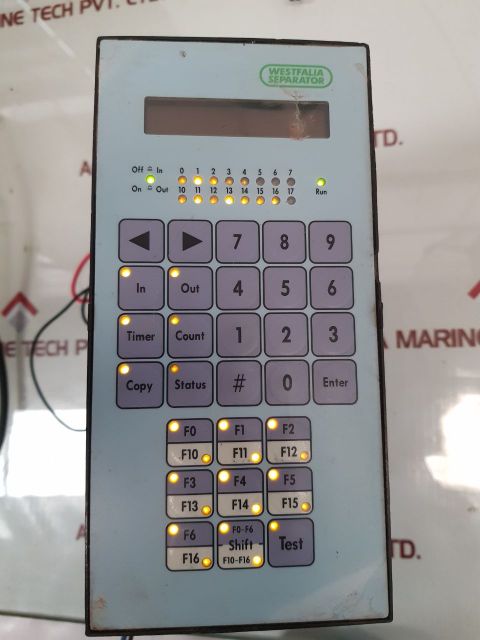 Westfalia Separator Plc 100 Controller

