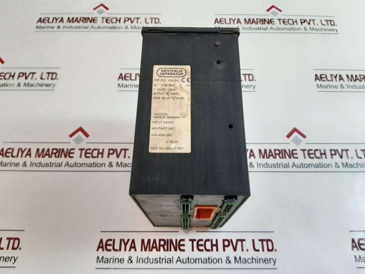 Westfalia separator plc 100/3(c) 005-4050-280 controller 