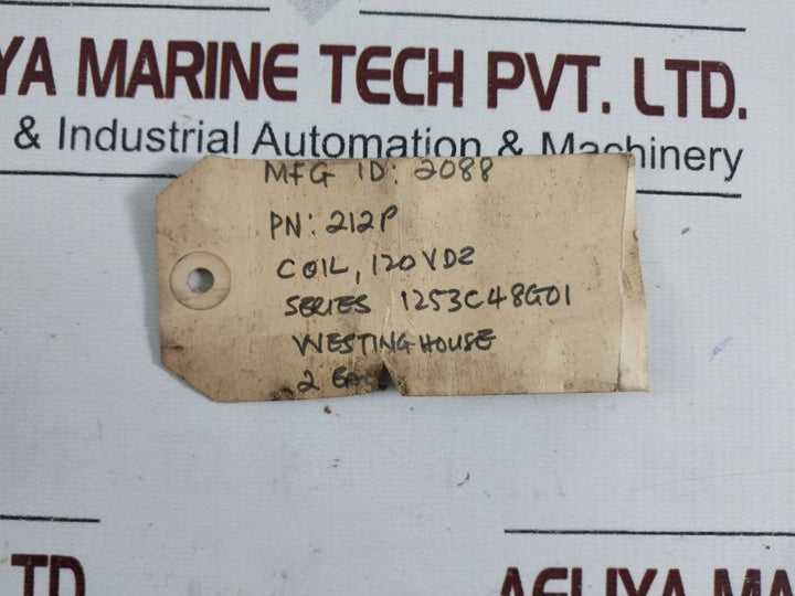Westinghouse 1253C48G01 Coil 120V Dc
