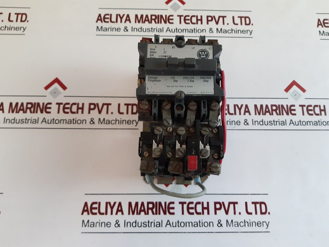 Westinghouse A200M1Cac Motor Control Starter