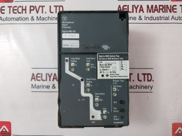 Westinghouse Digitrip Rms 500 Solid State Programmer