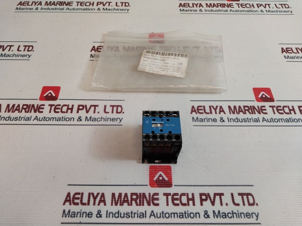 Westinghouse Dsl7-22 Contactor Relay 20A/300V~