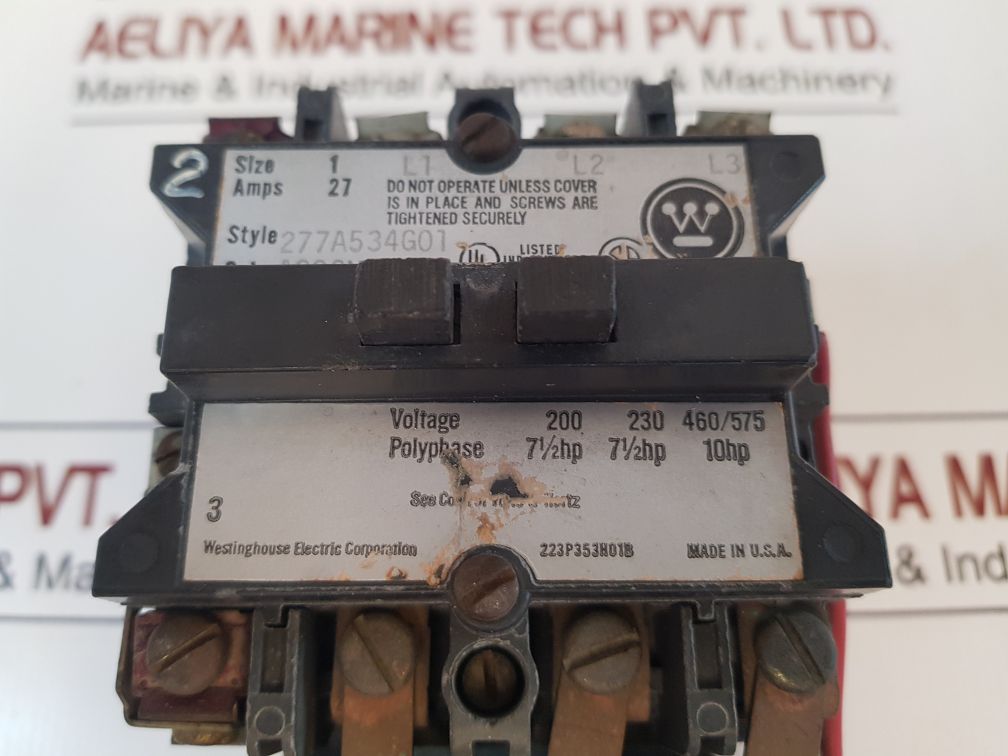 Westinghouse Electric A200M1Cacm Motor Starter