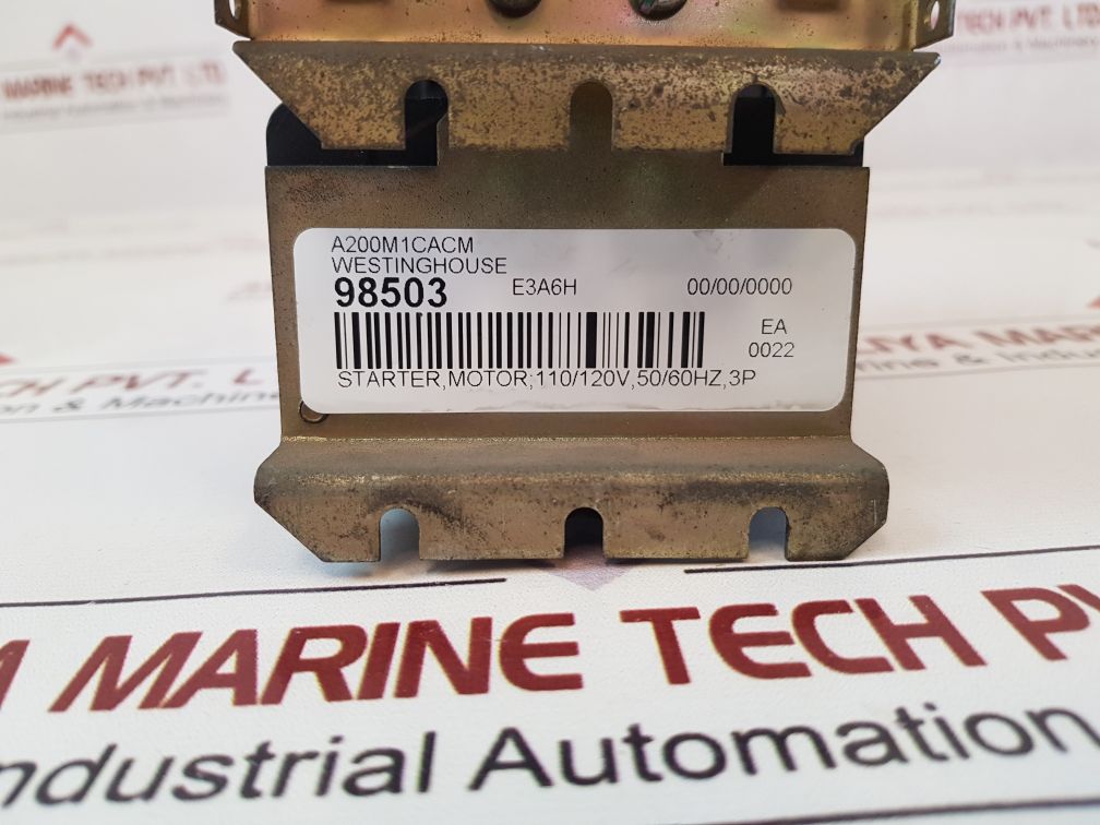 Westinghouse Electric A200M1Cacm Motor Starter