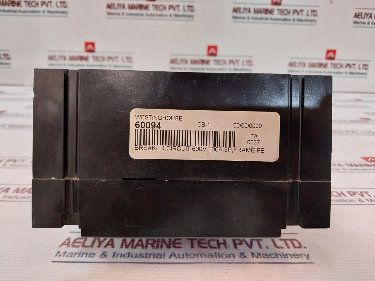 Westinghouse Fb3100L Circuit Breaker 100A 600V Ac 3-pole