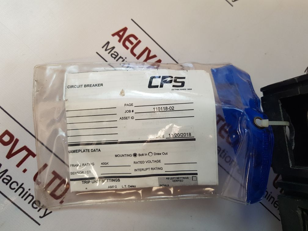 Westinghouse La3400Prf Circuit Breaker