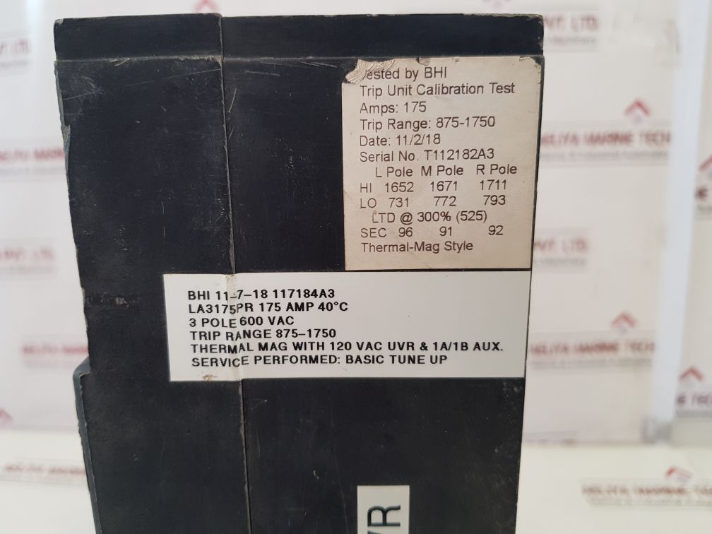 Westinghouse La3400Prf Circuit Breaker